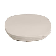 Assiette + couvercle en silicone - latte