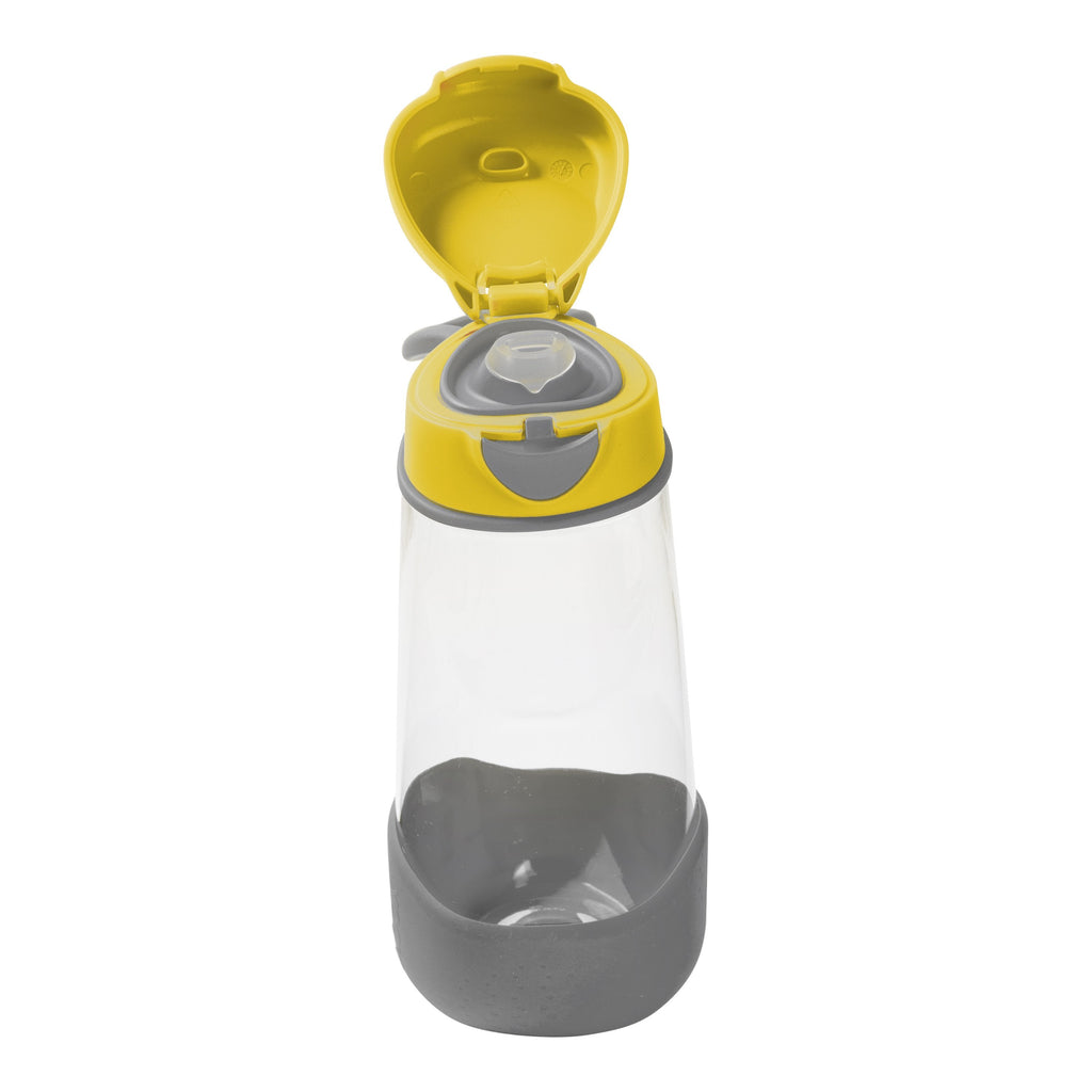 sport spout 600ml bottle - lemon sherbet - b.box for kids