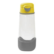 sport spout 600ml bottle - lemon sherbet - b.box for kids