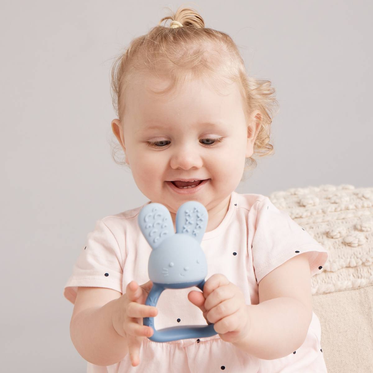 Jouet de dentition Chill + Fill - Lullaby Blue