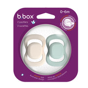 fopspeen twin pack - salie + vanille