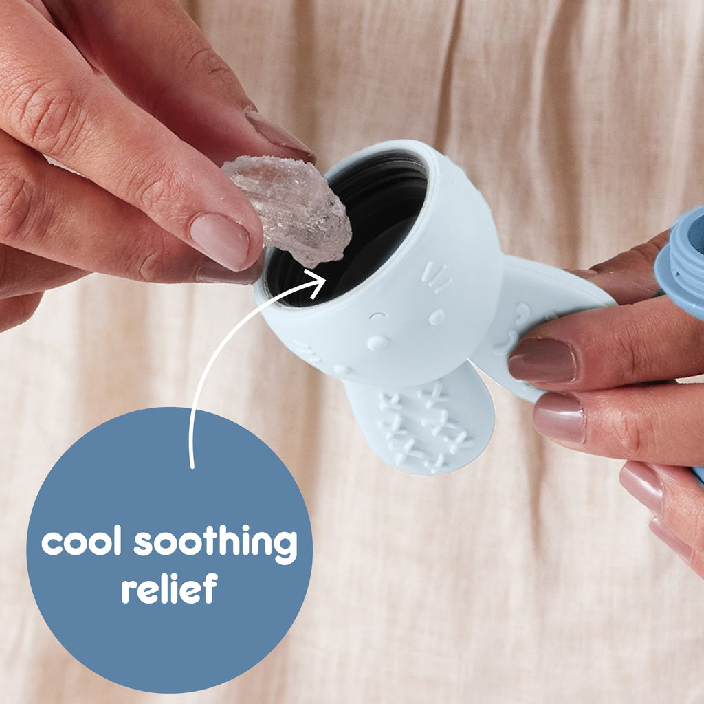 Chill + Fill Bijtring - Slaapliedje Blauw