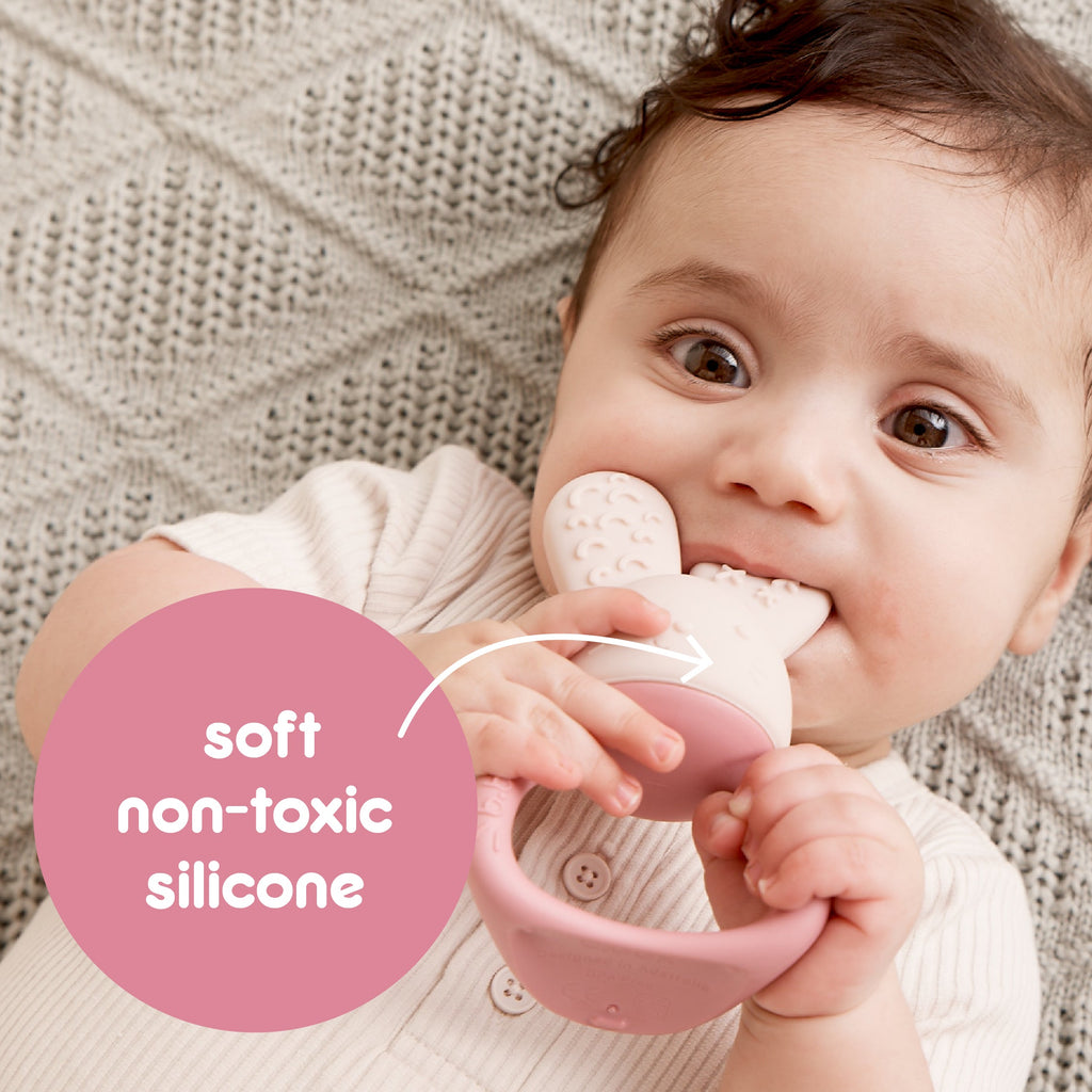 Jouet de dentition Chill + Fill - Blush