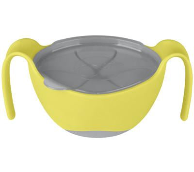Bowl + straw - lemon sherbet - b.box for kids