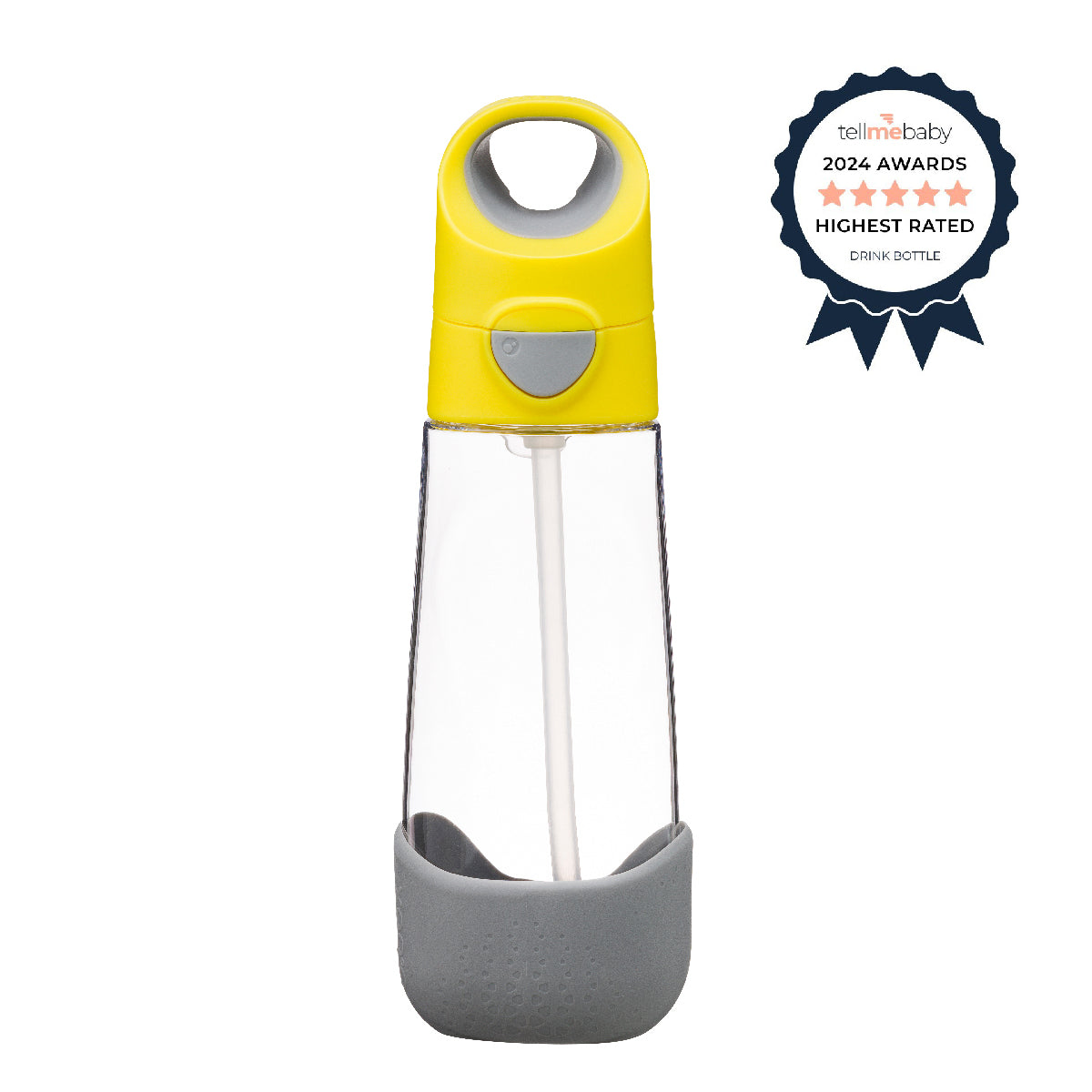 tritan™ drinkfles 600ml - lemon sherbet