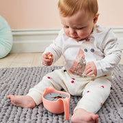 Bowl + straw - tutti frutti - b.box for kids