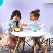 children with Toddler cutlery set - pistachio - b.box for kids