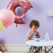 child with Toddler cutlery set - bubblegum - b.box for kids