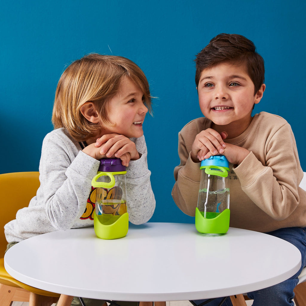 children with sport spout 450ml bottle - passion splash - b.box for kids