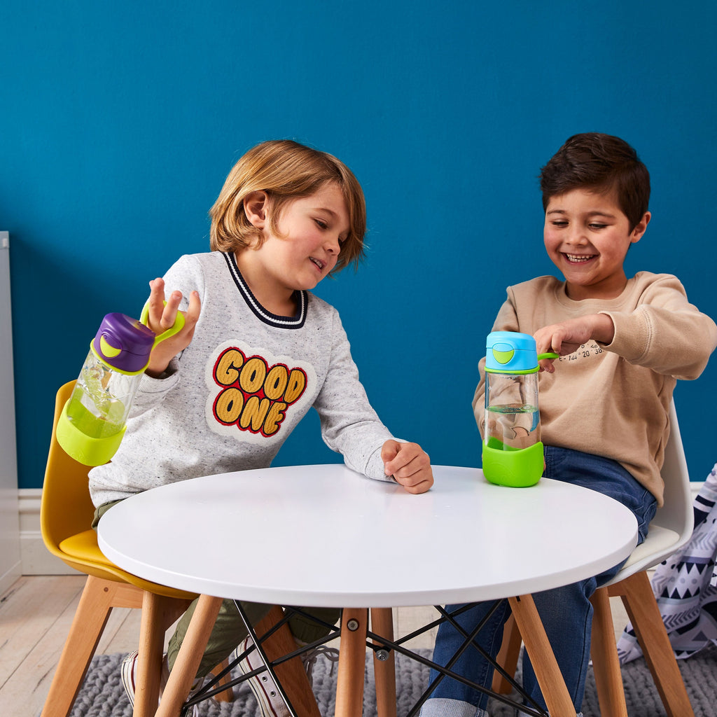 children with sport spout 450ml bottle - ocean breeze - b.box for kids