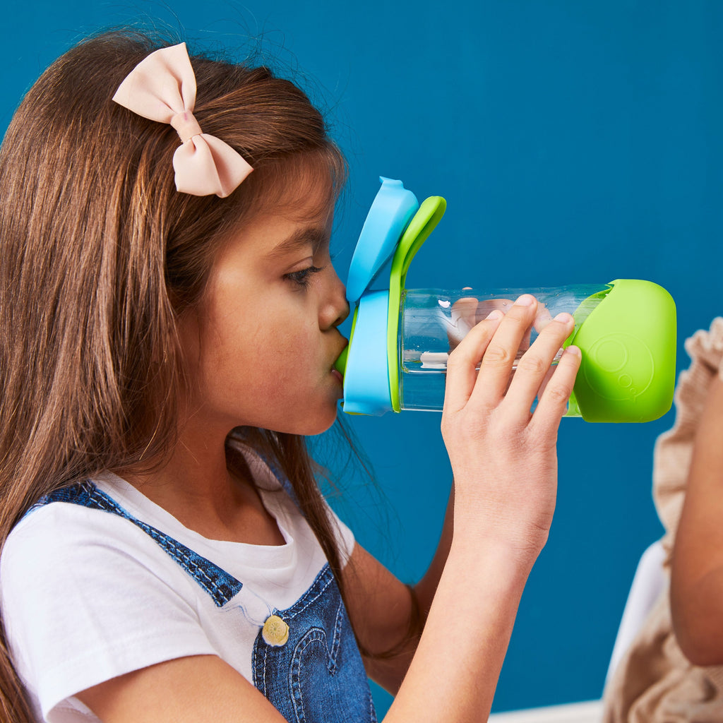 child with sport spout 450ml bottle - ocean breeze - b.box for kids