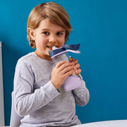 children with sport spout 450ml bottle - lilac pop - b.box for kids